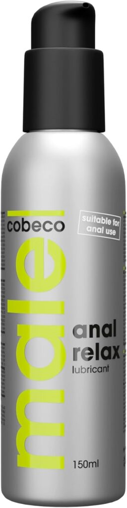 COBECO Male Anal Relax Lubricante, Transparent