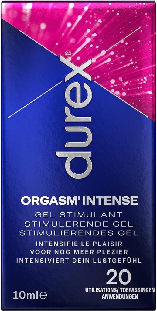 Durex Gel Intense Orgasmic Estímulador de Clítoris 10ml 20 dosis