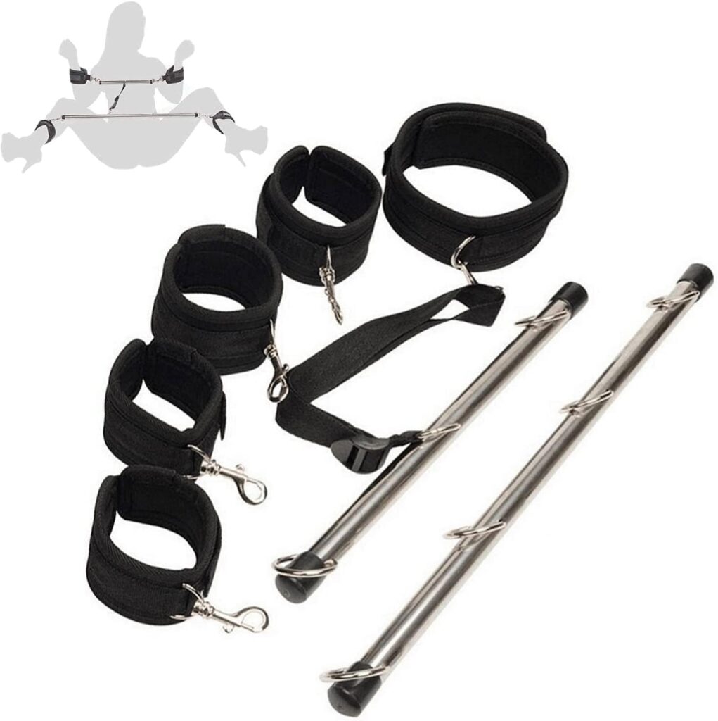 hushus Cinturón de Cama para Bondage, Ajustable